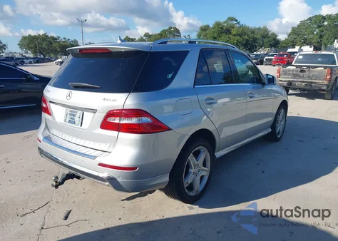2013 Mercedes-Benz Ml 550 4Matic из США, поврежденный, VIN 4JGDA7DB2DA227186